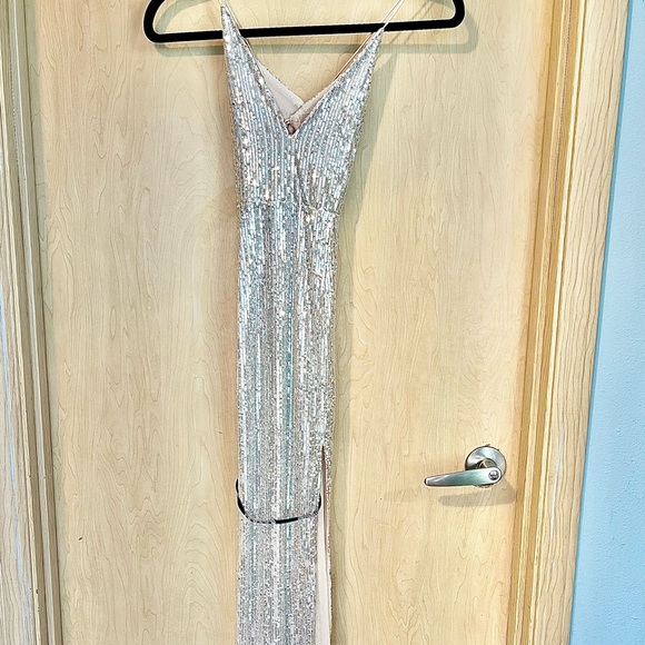 Meshki Emilia Silver Gown - Picture 6 of 6